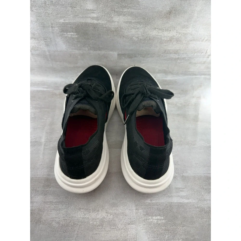 Vans UltraRange EXO Black White Red Low Top Platform Sneakers Mens 9 Womens 10.5